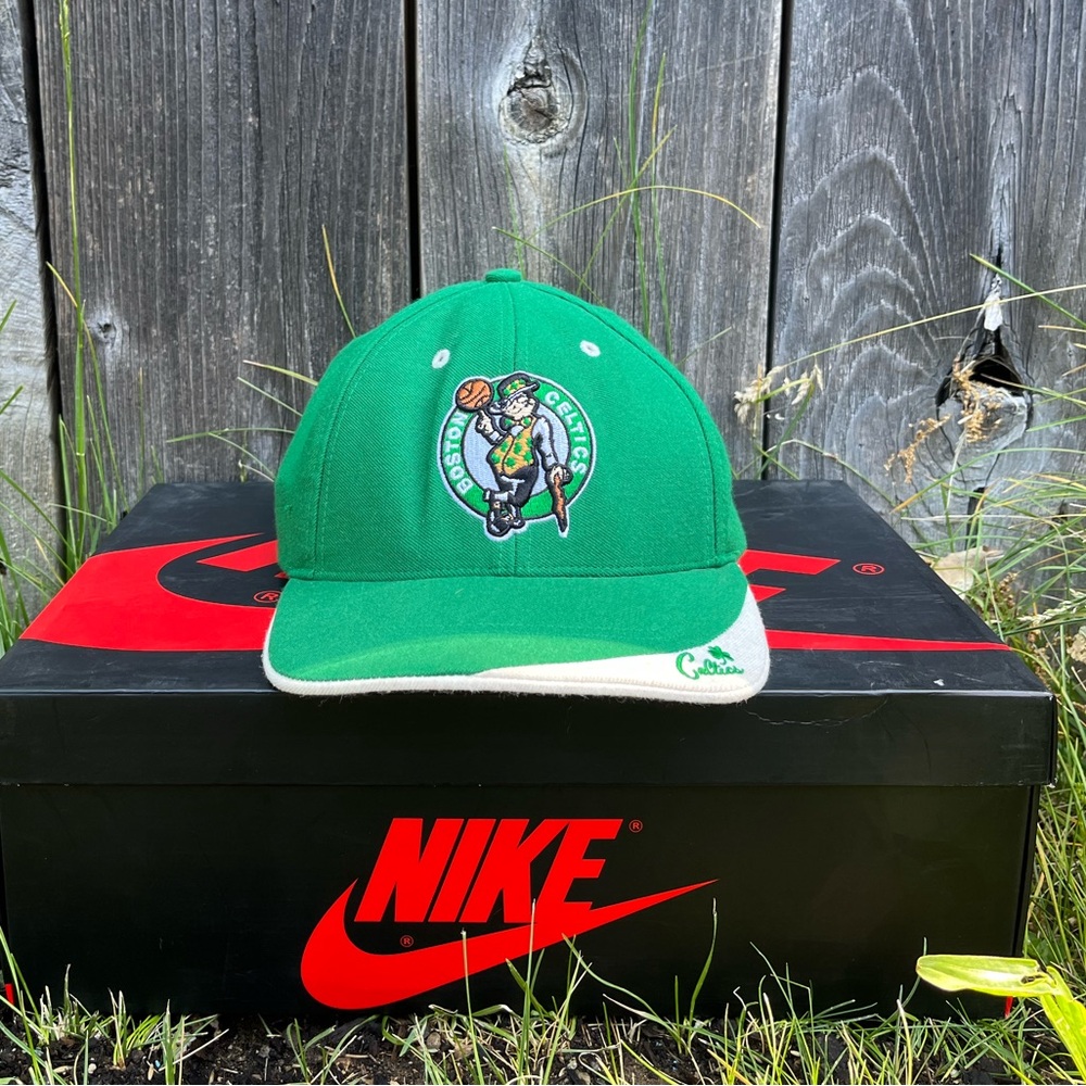 Twin Enterprise Nba Green Boston Celtics adjustable Cap Hat